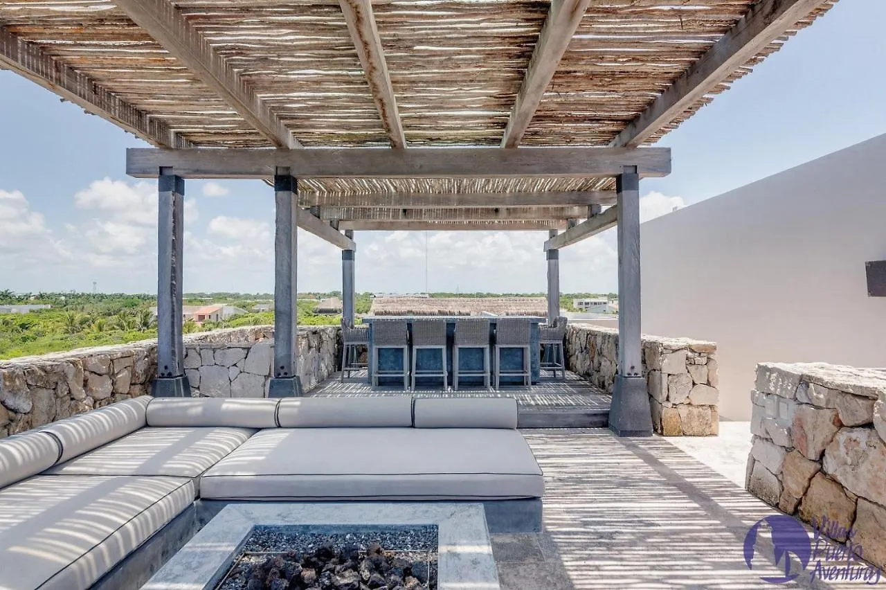 Апартаменты Casa Caleta 6 Bdrm With Amazing Private Beach Пуэрто-Авентурас